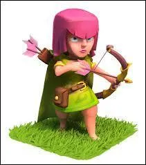 Comment s'appelle cette guerrière qu'on se procure avec la caserne niveau 2 ?