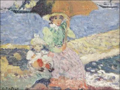 Qui a peint Mère et enfant au bord de la mer ?