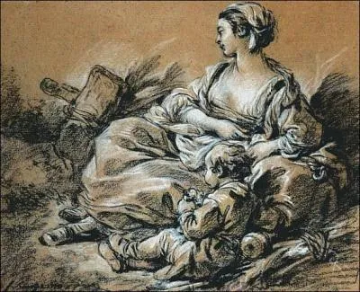 Qui a paint Mère et son enfant ?