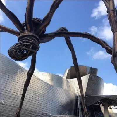 Cette gigantesque araignée de bronze sculptée est l'oeuvre d'une artiste française très célèbre, Louise Bourgeois. Quel nom a-t-elle donné à toutes ses araignées géantes ?