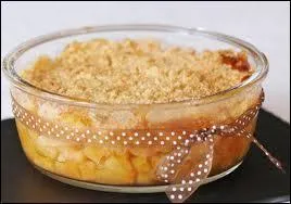 C'est un dessert anglais. Quel est son nom ?