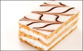 Quel est le nom de ce gâteau très sucré ?