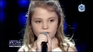 Pour qui Léa est venue chanter?