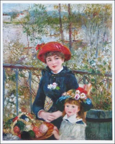 Qui a peint Sur la terrasse ?