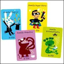 Ce jeu parle de familles. Combien y a-t-il de familles à reconstituer ?