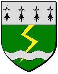 Voici le blason de la ville Mariligérienne (44) de Cordemais. Elle se situe en région ...