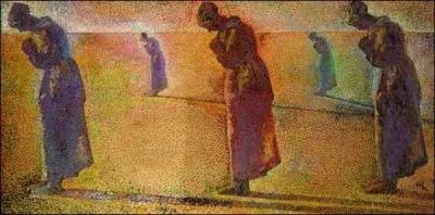 Qui a peint Aube du Midi coucher de soleil ?