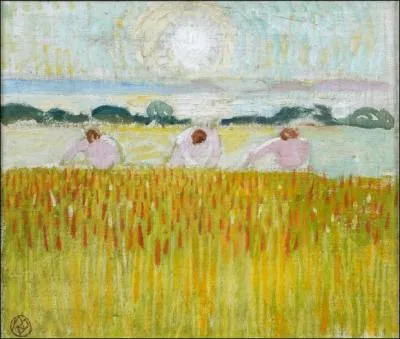 Qui a peint Soleil blanc sur les blés ?