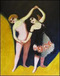 Qui a peint "Les danseuses" ?