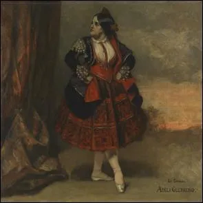 Qui a peint "La signora Adela Guerrero, danseuse espagnole" ?