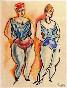 Qui a peint "La danseuse de vaudeville" ?