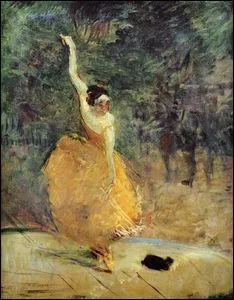 Qui a peint "La danseuse espagnole" ?