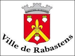 Voici le blason de la commune midi-pyrénéenne de Rabastens-de-Bigorre. Elle se situe dans le département ...