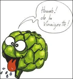 Le Goinfre : 'Miam-miam ! de la vinaigrette pour ce soir ! '