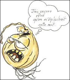 Regnegne : 'Ne m'épluchez plus ou je vous fais pleurer ! '