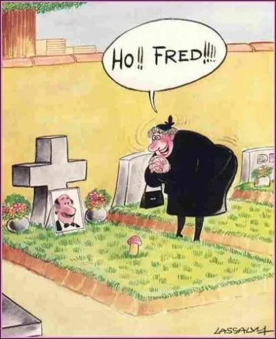 Savourons notre belle langue française : Quand un homme se meurt on dit qu'il s'éteint, somment l'appelle-t-on quand il est mort ?