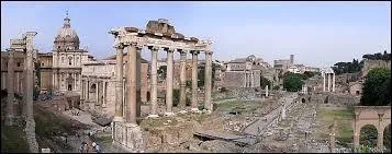 Continuons la visite par le centre de Rome au moment de l'Antiquité, voici le :