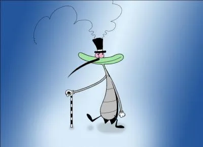 Il se fait harceler par un groupe de cafards qui sont au nombre de...