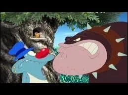 C'est un bouledogue, voisin d'Oggy qui est solitaire et qui n'est pas du genre à se laisser faire, comment s'appelle-t-il ?