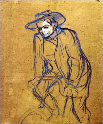 Qui a peint Bruant à bicyclette ?