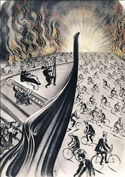 Qui a peint Symphonie pour bicyclettes ?