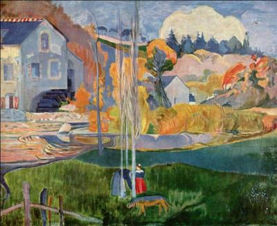 Bretagne. 'La cité des peintres'. Gauguin. Galettes !
