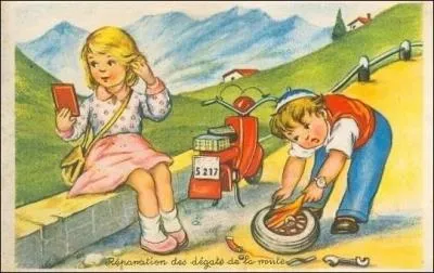 En quelle année est apparu le scooter nommé "Vespa" ?