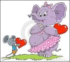 Quel est le comportement d'un éléphant quand il a peur ?