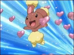 Duquel des Pokémon de Sacha le Laporeille d'Aurore tombe-t-il amoureux pendant sa première rencontre avec le Pokégroupe sachant que ce Laporeille est une femelle ? 