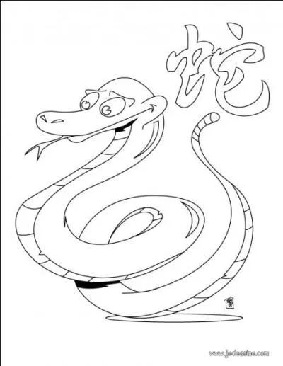 Quelle est l'année du serpent ?