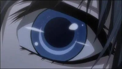 Dans quel manga dont le personnage principal a les yeux bleus ?