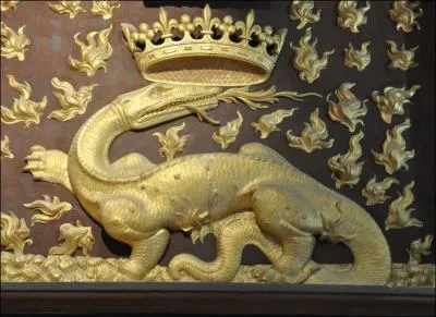 De quel roi, la salamandre était-elle l'emblème?