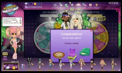 Comment s'appelle la Moviestar tout en haut du top ?