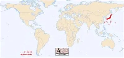 Quel est le pays représenté en rouge sur la carte ?