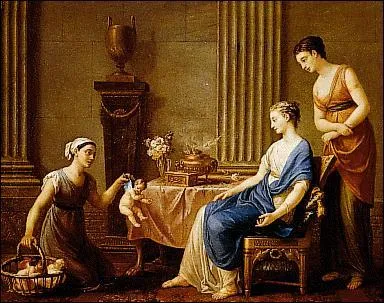 De qui est le tableau « La Marchande à la toilette » ?