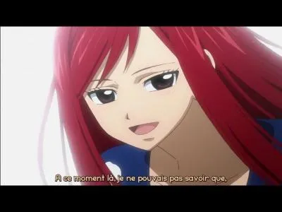 Erza a les cheveux...