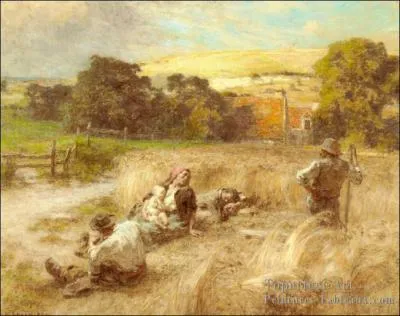 Qui a peint Le repos des paysans pendant la moisson?