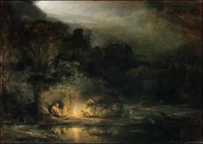 Qui a peint Repos pendant la fuite en Egypte ?