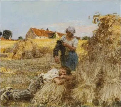 Qui a peint Repos effet de grand sommeil ?