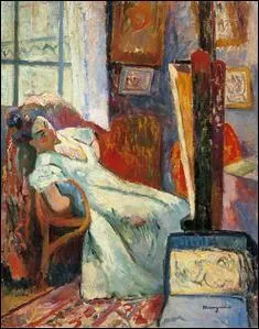 Qui a peint Le repos du modèle ?