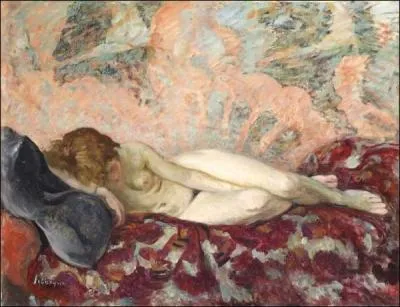 Qui a peint Le repos du modèle ?