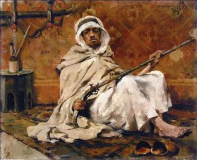 Qui a peint Le garde au repos ?