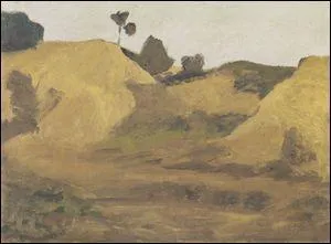 Qui a peint "Dune de sable en Weyerberg" ?