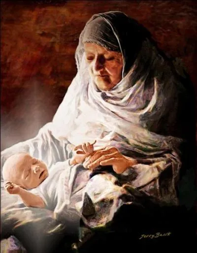Quelle est cette proph&eacute;tesse ? Elle a men&eacute; une vie stricte et pieuse, &agrave; 84 ans, elle vit l'enfant J&eacute;sus-Christ au temple de J&eacute;rusalem.