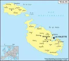 Quelle île possède cette forme ? Indice : sa capitale est La Valette.