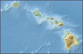 Quelle île possède cette forme ? Indice : elle est(sont) très connue(s) et est(sont) américaine(s).