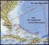 Porto Rico se situe à la limite du Triangle des Bermudes, où exactement ?
