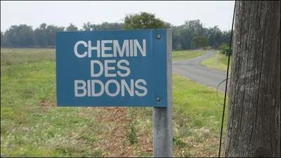 Quand le mot ne se rapporte pas à un récipient, de quoi est-il question ?