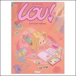 Le tome 1 s'appelle "Journal infime". Dans ce tome, Lou ose enfin parler à Tristan, ils deviennent de bons copains, mais à la fin, Tristan déménage sans rien lui dire. Elle rencontre aussi un chat et elle décide de l'adopter, puis elle rencontre un nouveau voisin nommé Richard. Elle pense que c'est l'homme idéal pour sa mère. Ce qui précède appartient-il au premier tome ?