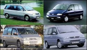 Connaissez-vous le nom de ces quatre monospaces ?